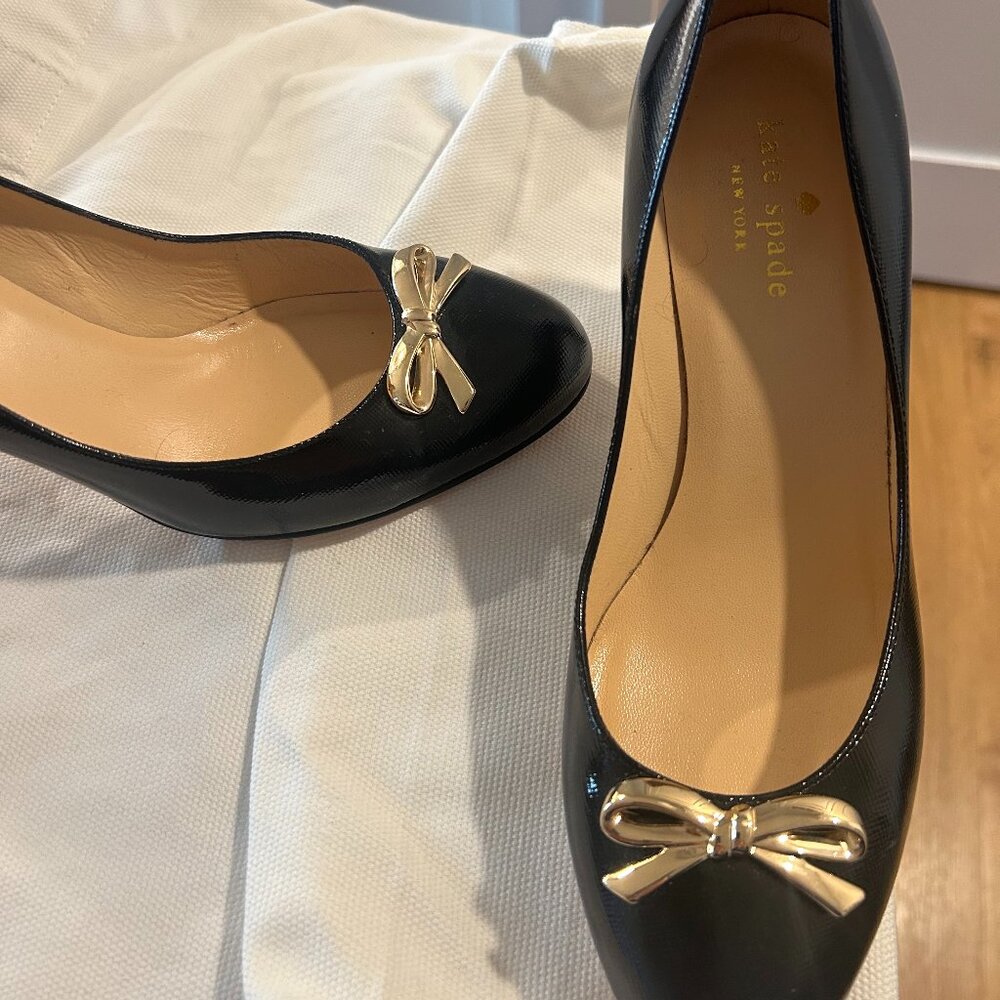 Kate Spade Bow Heels - 7.5